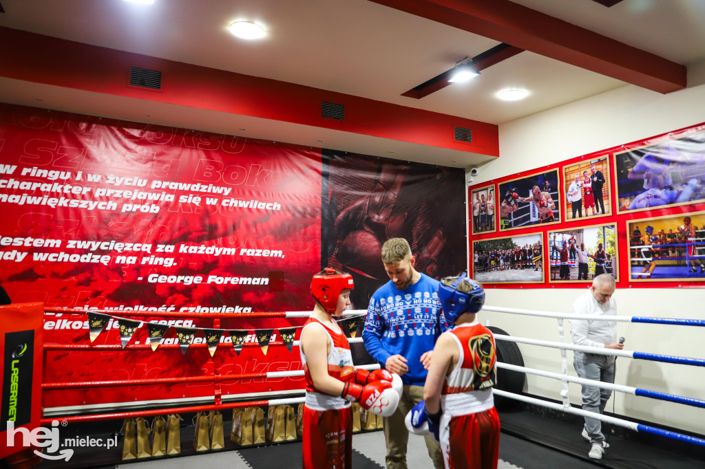 Wigilijne spotkanie w Mieleckiej Szkoły Boksu