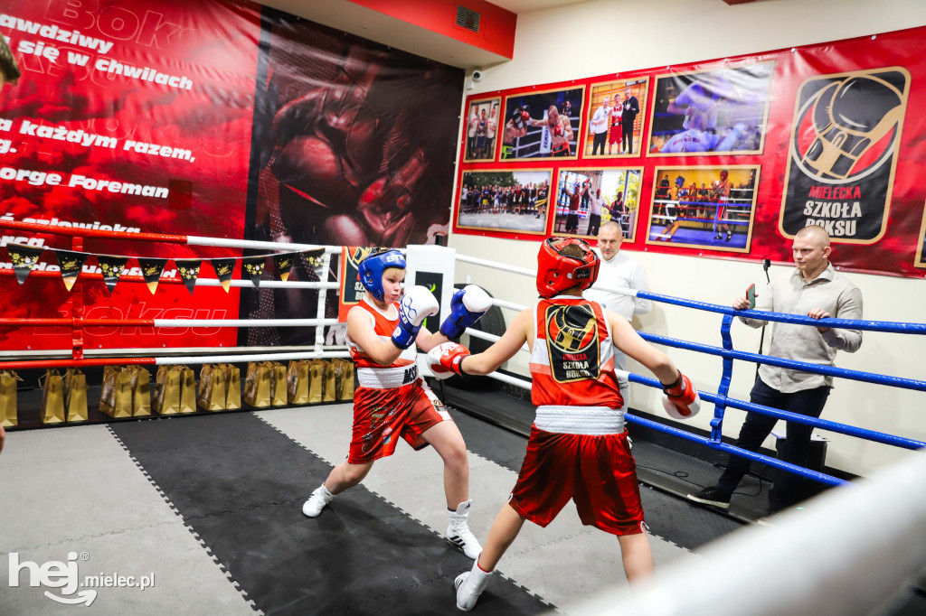 Wigilijne spotkanie w Mieleckiej Szkoły Boksu