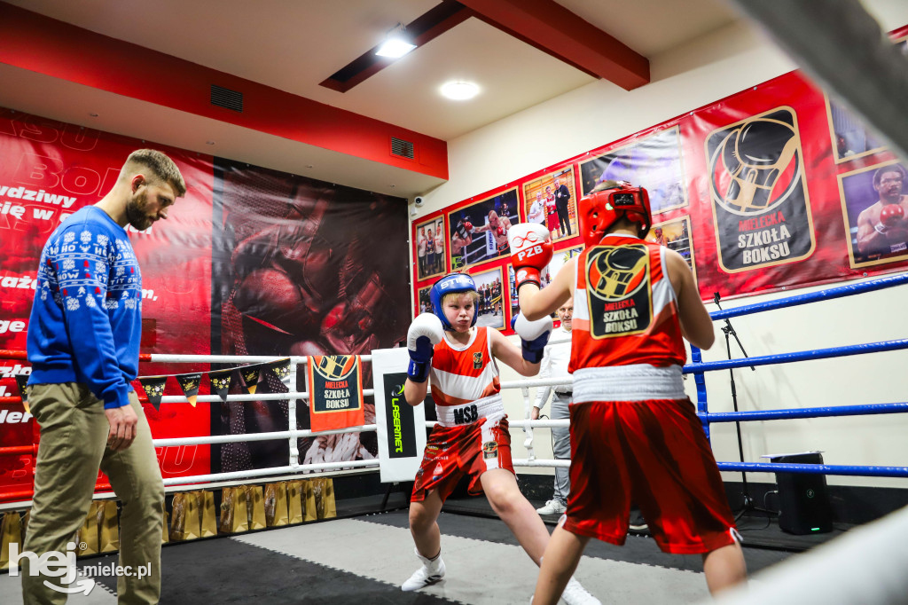 Wigilijne spotkanie w Mieleckiej Szkoły Boksu