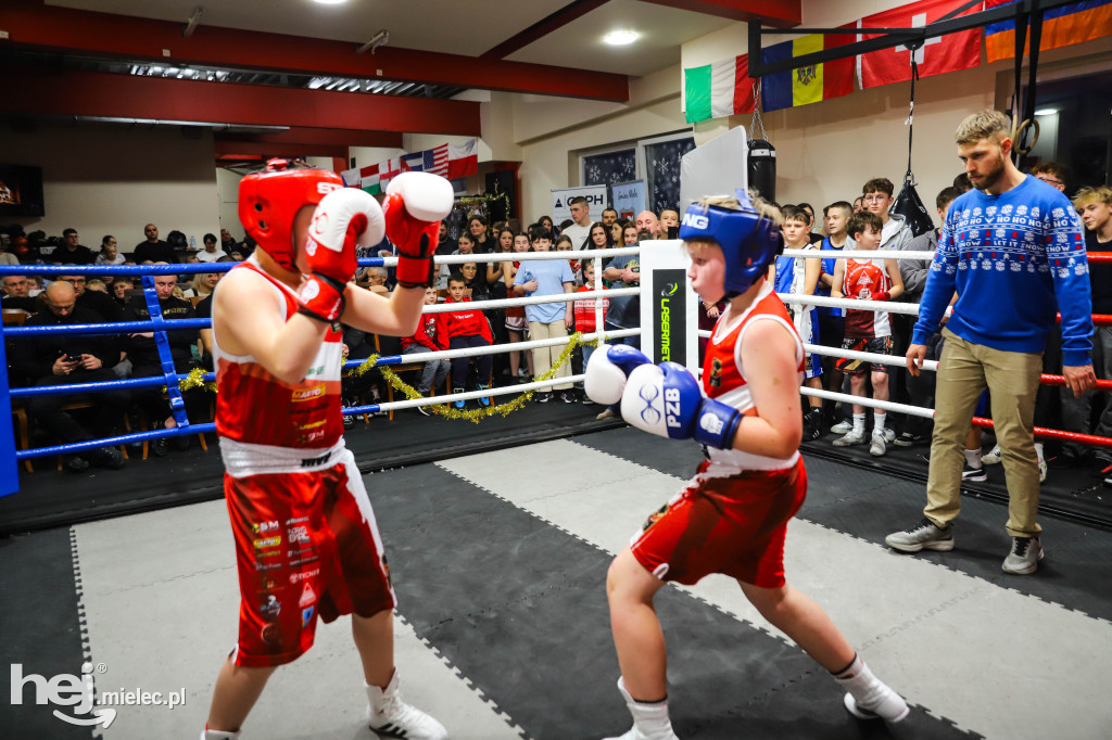 Wigilijne spotkanie w Mieleckiej Szkoły Boksu