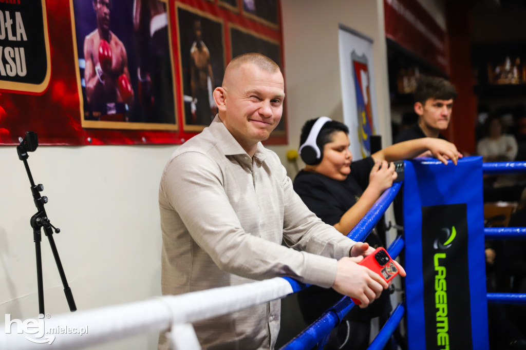 Wigilijne spotkanie w Mieleckiej Szkoły Boksu
