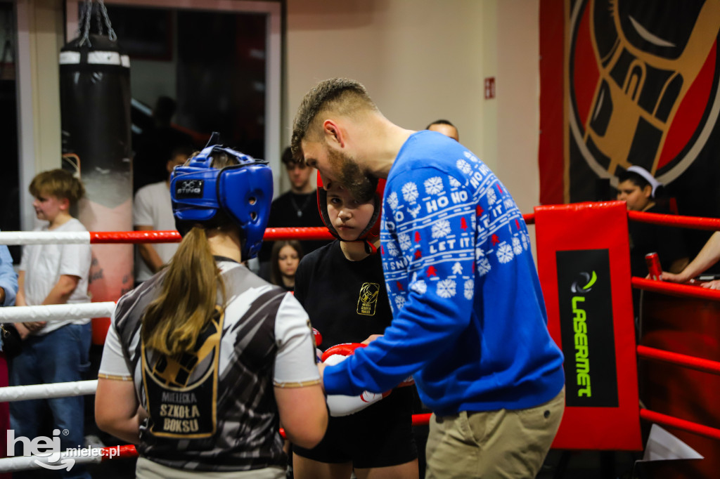 Wigilijne spotkanie w Mieleckiej Szkoły Boksu