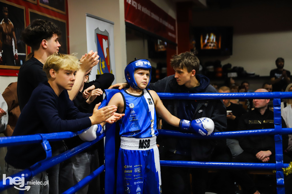Wigilijne spotkanie w Mieleckiej Szkoły Boksu