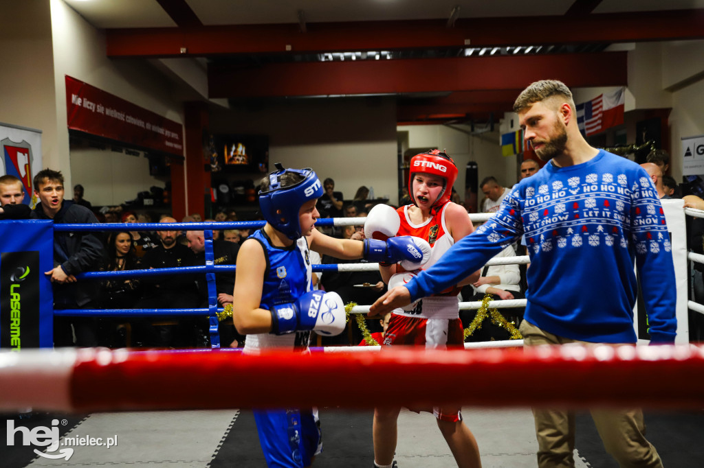 Wigilijne spotkanie w Mieleckiej Szkoły Boksu