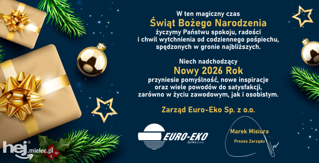 Świąteczne i noworoczne życzenia dla mielczan! Sprawdź od kogo!