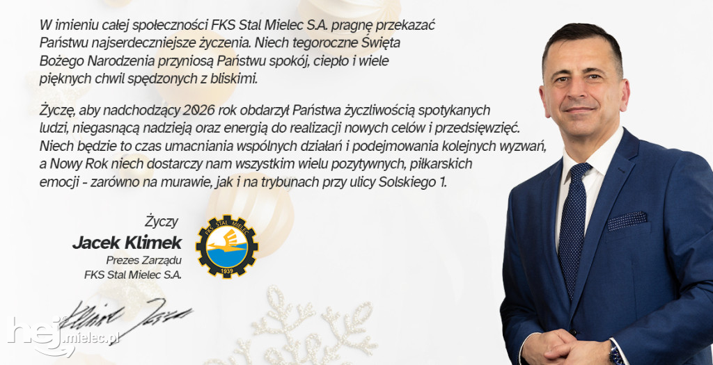 Świąteczne i noworoczne życzenia dla mielczan! Sprawdź od kogo!