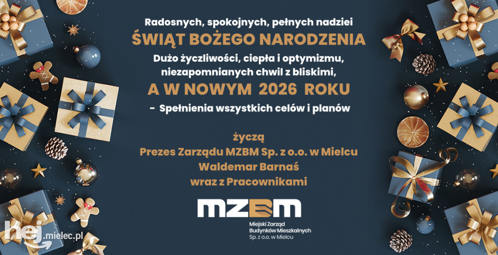 Świąteczne i noworoczne życzenia dla mielczan! Sprawdź od kogo!