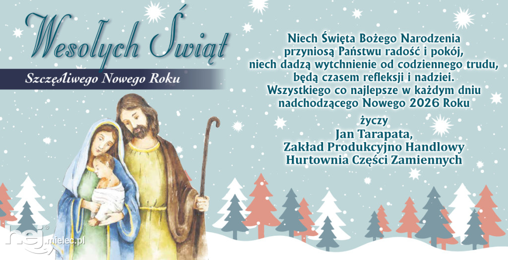 Świąteczne i noworoczne życzenia dla mielczan! Sprawdź od kogo!