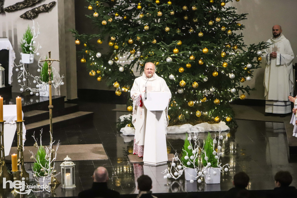 Pasterka w parafii pw. Ducha Świętego w Mielcu