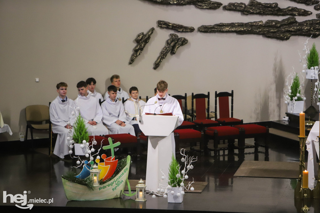 Pasterka w parafii pw. Ducha Świętego w Mielcu