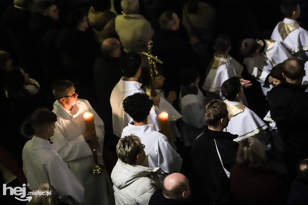 Pasterka w parafii pw. Ducha Świętego w Mielcu