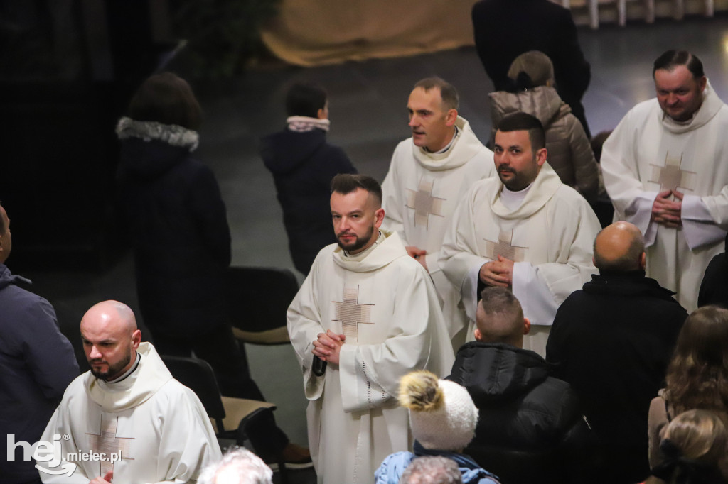 Pasterka w parafii pw. Ducha Świętego w Mielcu