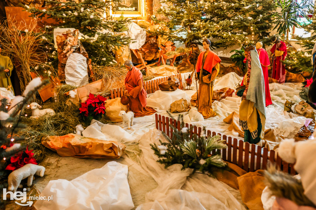 Bożonarodzeniowe szopki w mieleckich kościołach