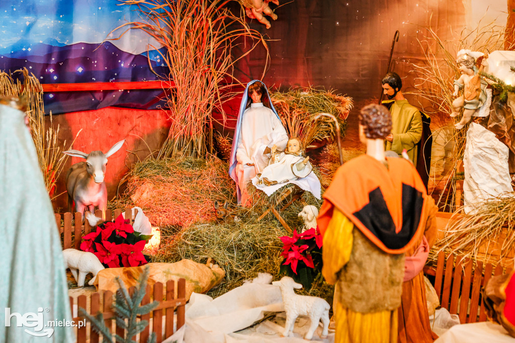 Bożonarodzeniowe szopki w mieleckich kościołach