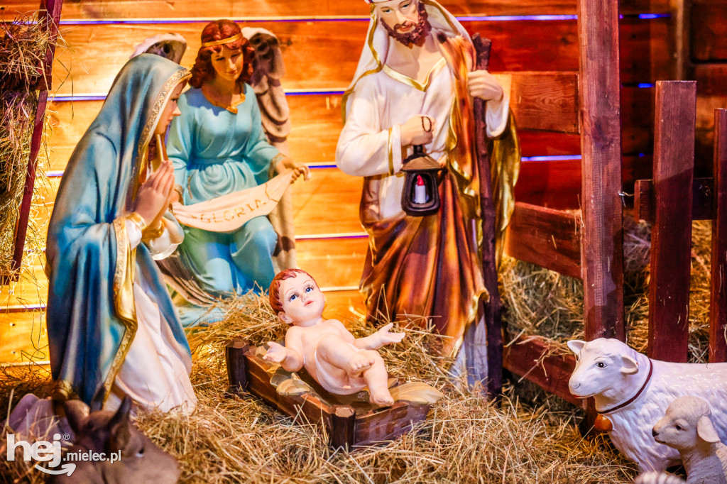 Bożonarodzeniowe szopki w mieleckich kościołach