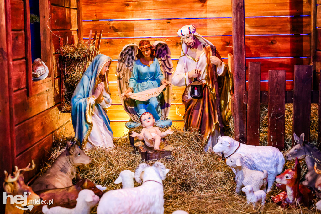 Bożonarodzeniowe szopki w mieleckich kościołach