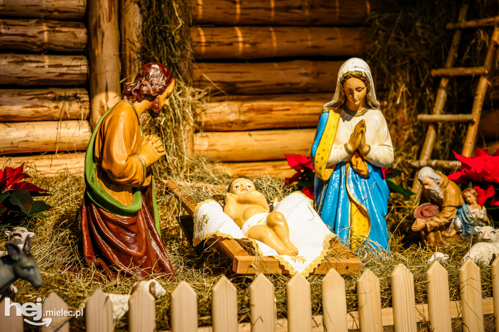 Bożonarodzeniowe szopki w mieleckich kościołach