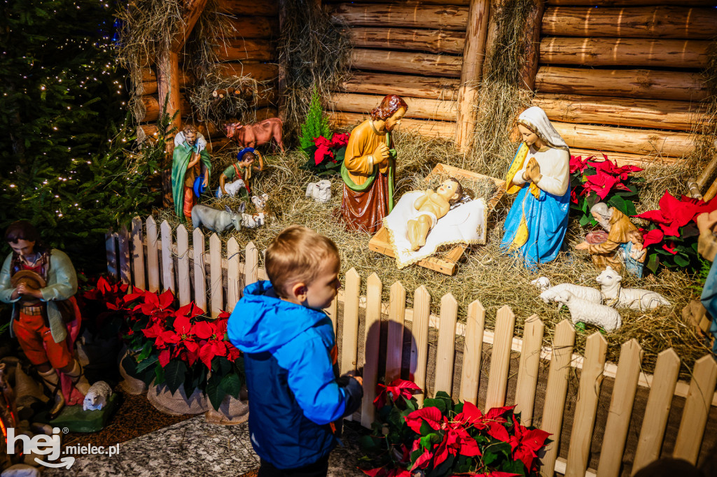Bożonarodzeniowe szopki w mieleckich kościołach
