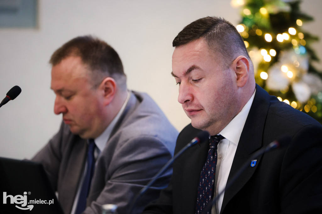 Budżetowa sesja rady miejskiej - 30 grudnia