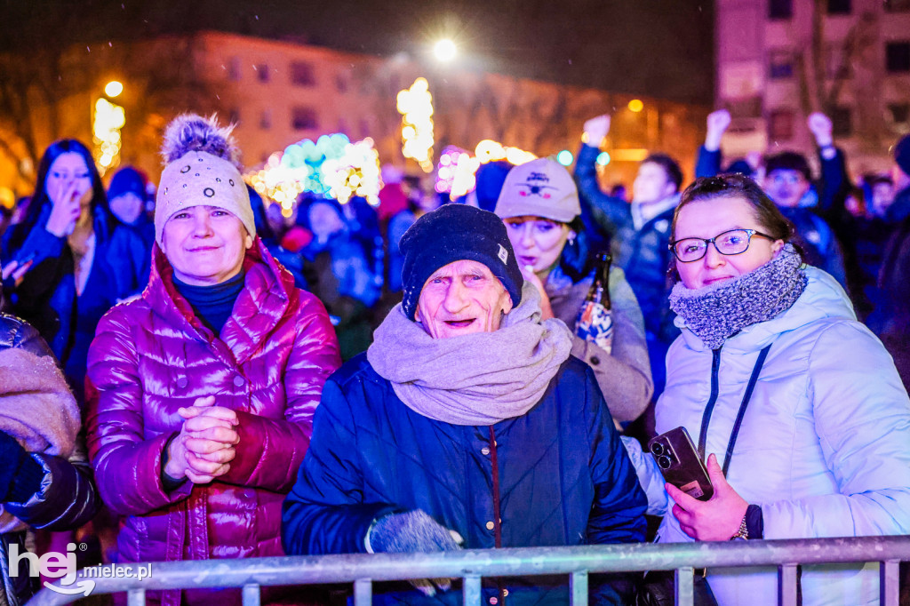 Powitanie 2026 roku w Mielcu