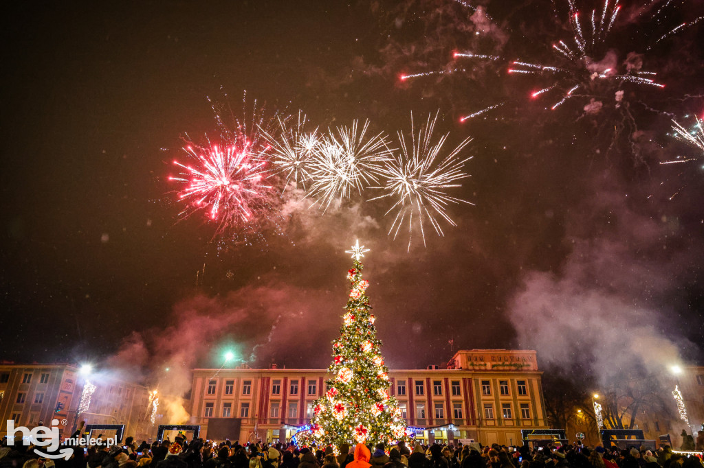 Powitanie 2026 roku w Mielcu