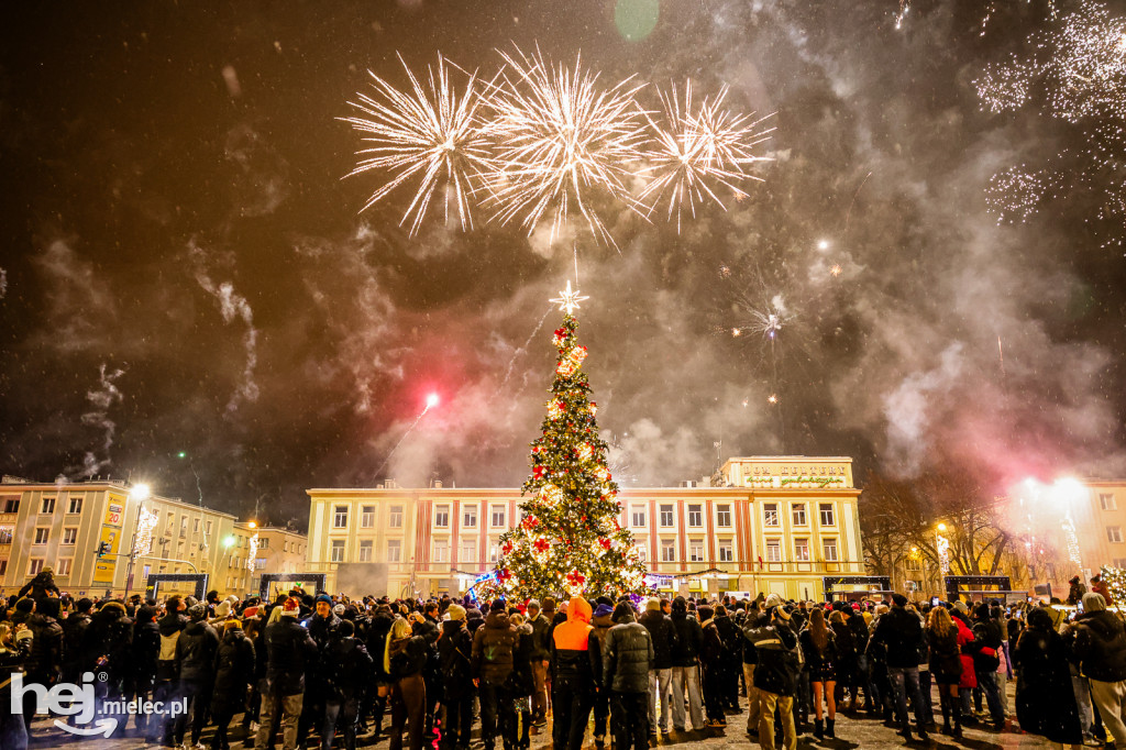 Powitanie 2026 roku w Mielcu