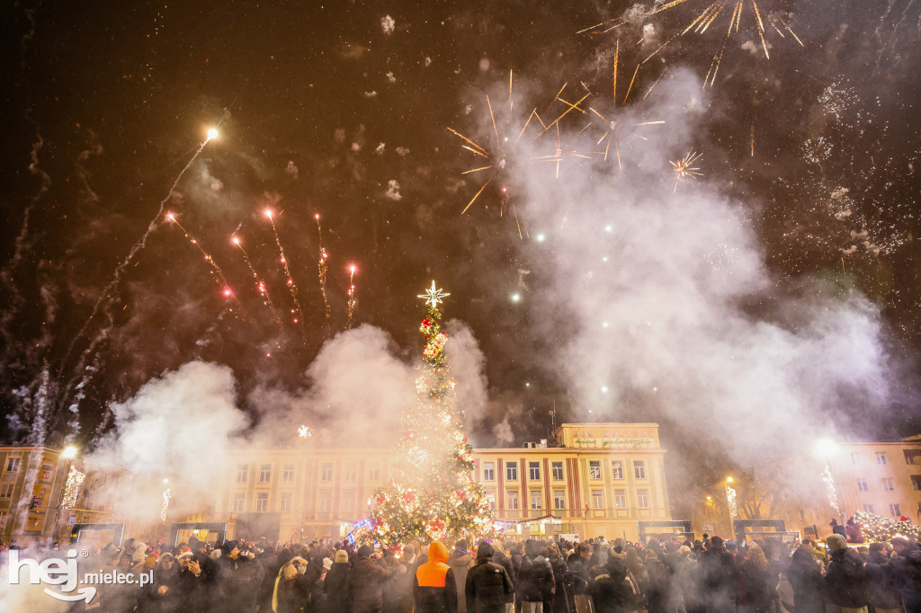 Powitanie 2026 roku w Mielcu