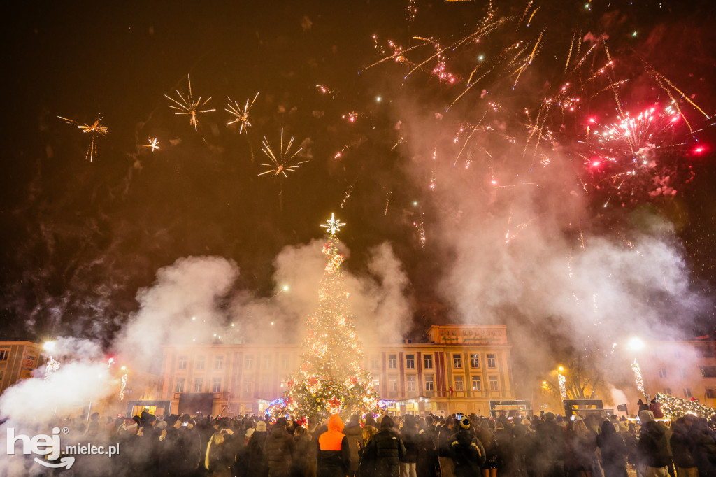 Powitanie 2026 roku w Mielcu