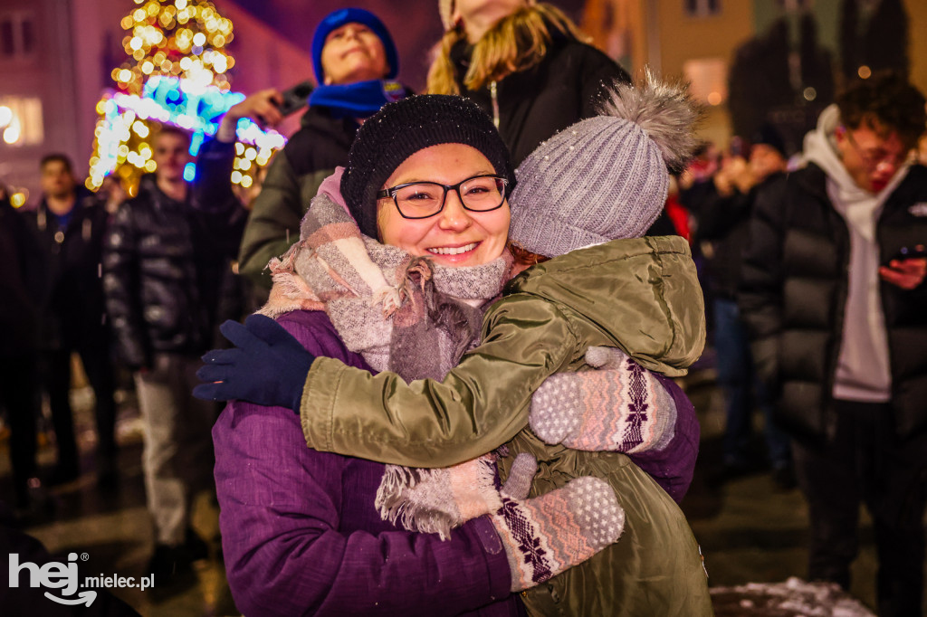 Powitanie 2026 roku w Mielcu