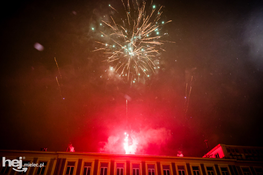 Powitanie 2026 roku w Mielcu