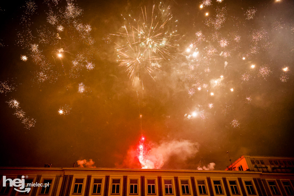 Powitanie 2026 roku w Mielcu