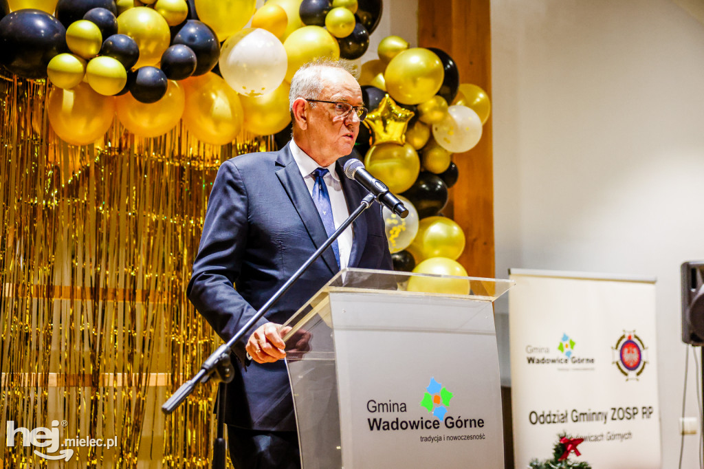 Noworoczne spotkanie strażaków w gminie Wadowice Górne