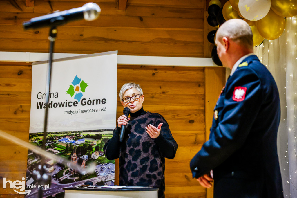 Noworoczne spotkanie strażaków w gminie Wadowice Górne