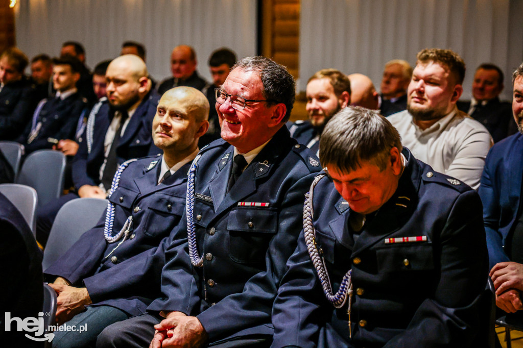 Noworoczne spotkanie strażaków w gminie Wadowice Górne