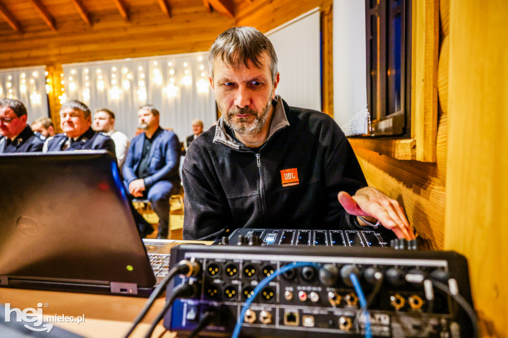 Noworoczne spotkanie strażaków w gminie Wadowice Górne