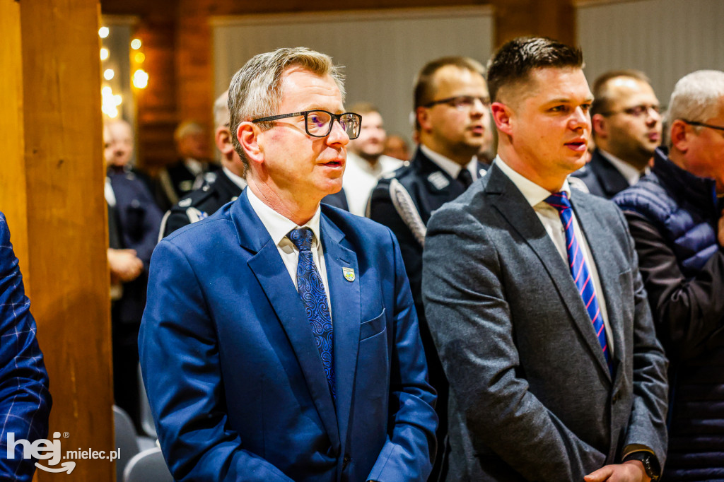 Noworoczne spotkanie strażaków w gminie Wadowice Górne