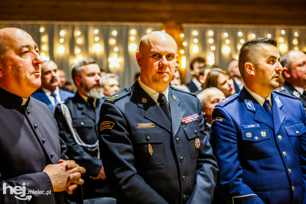 Noworoczne spotkanie strażaków w gminie Wadowice Górne