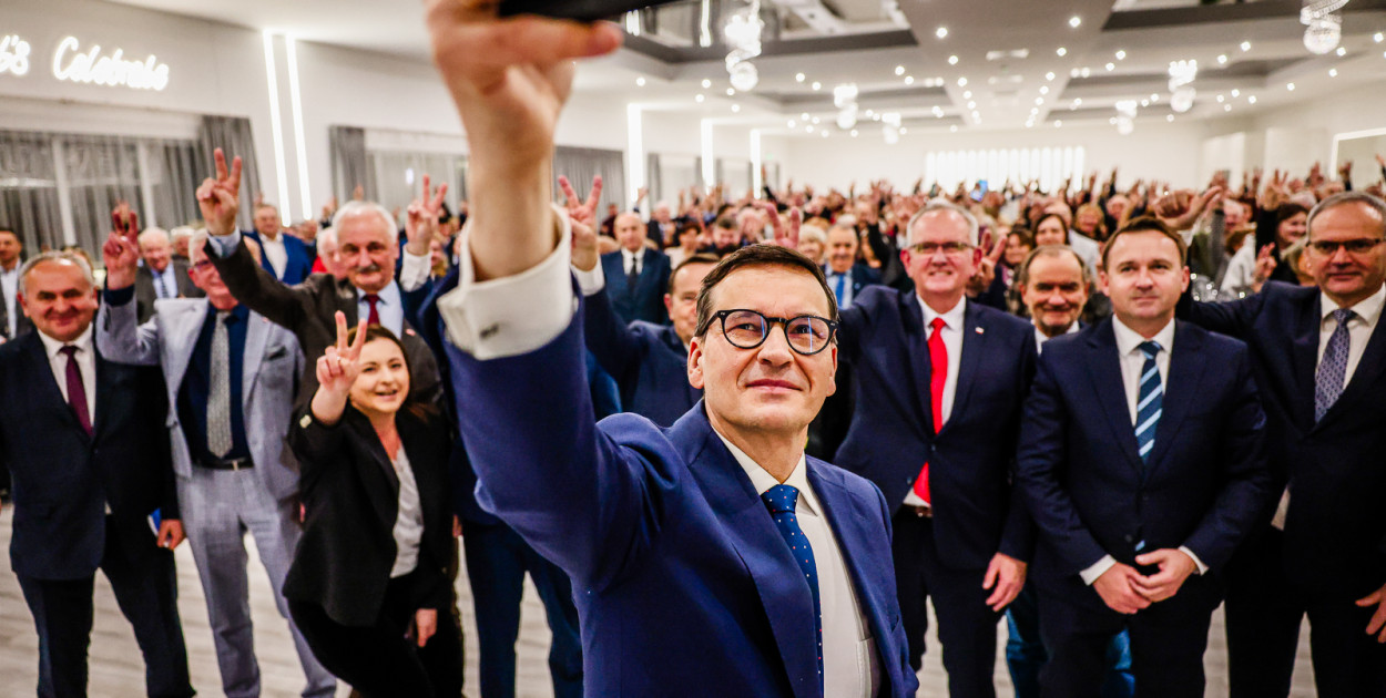 Tłumy na spotkaniu z Mateuszem Morawieckim w Mielcu