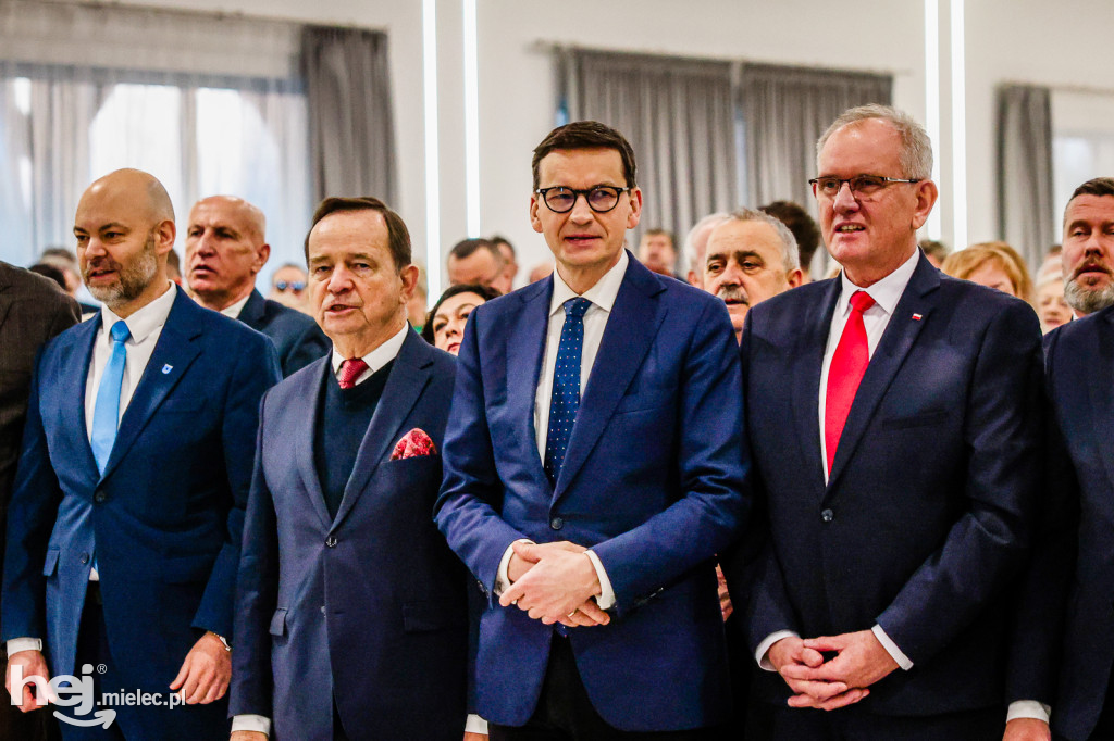 Tłumy na spotkaniu z Mateuszem Morawieckim w Mielcu