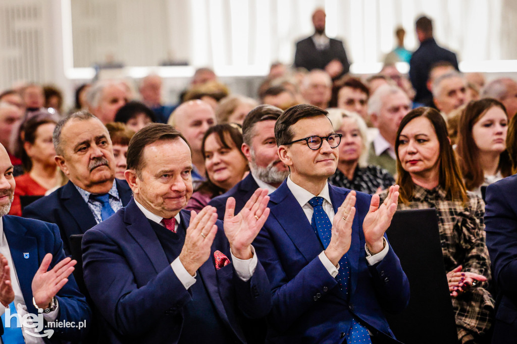 Tłumy na spotkaniu z Mateuszem Morawieckim w Mielcu