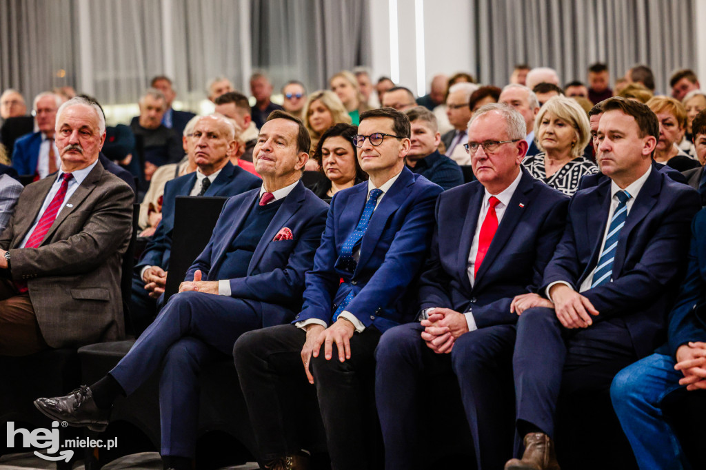 Tłumy na spotkaniu z Mateuszem Morawieckim w Mielcu