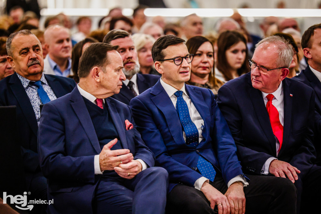 Tłumy na spotkaniu z Mateuszem Morawieckim w Mielcu