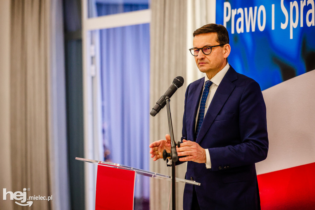 Tłumy na spotkaniu z Mateuszem Morawieckim w Mielcu