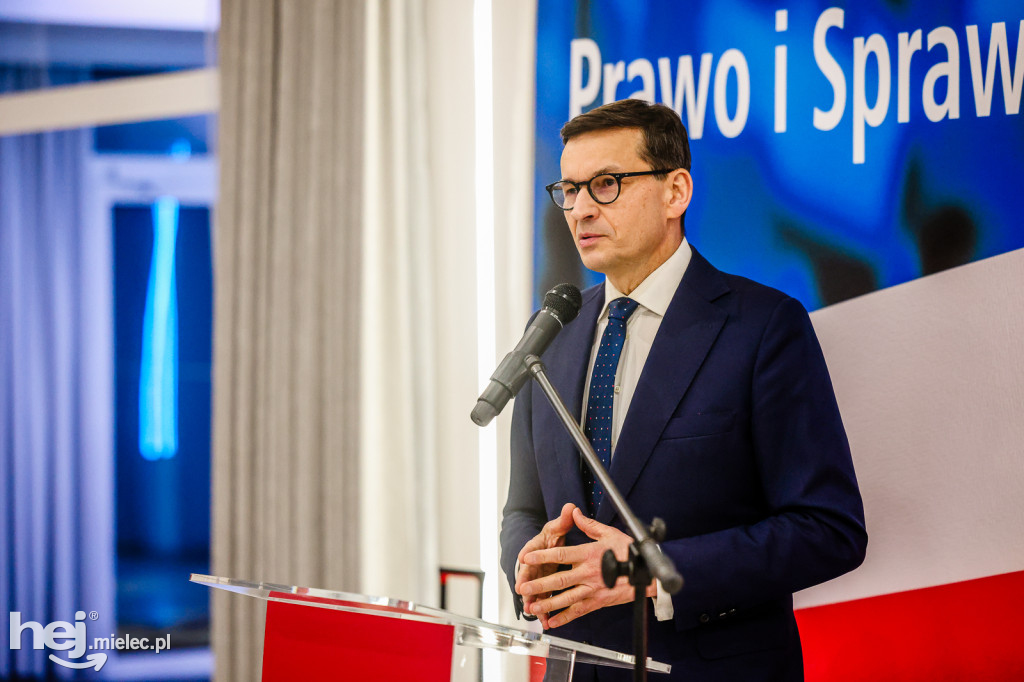 Tłumy na spotkaniu z Mateuszem Morawieckim w Mielcu