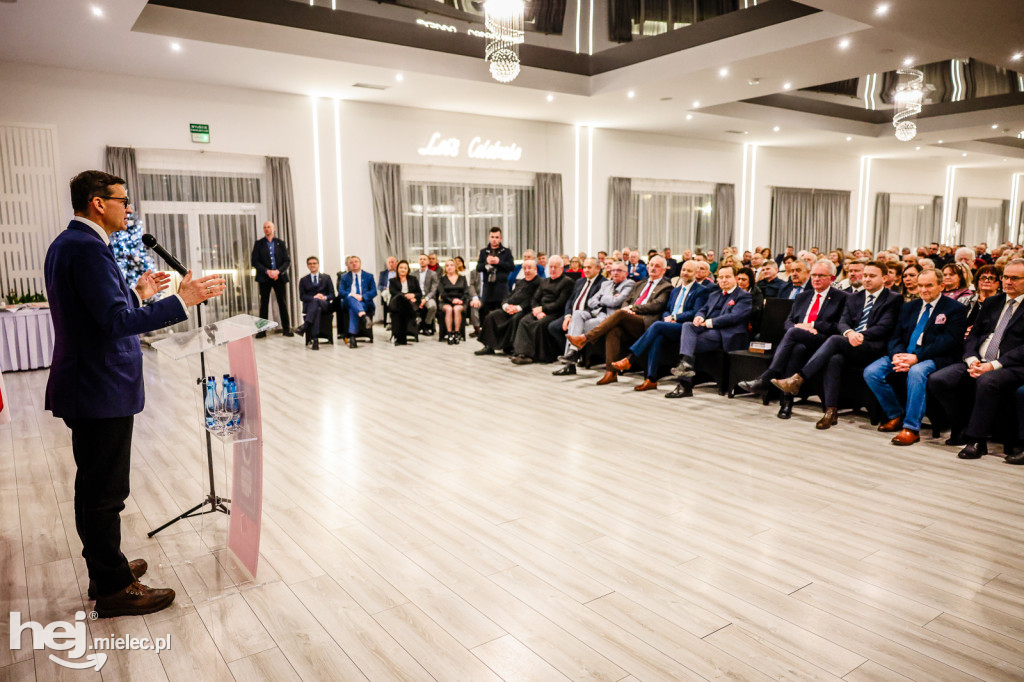 Tłumy na spotkaniu z Mateuszem Morawieckim w Mielcu