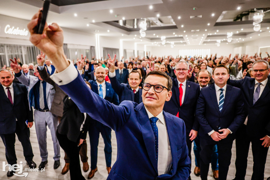 Tłumy na spotkaniu z Mateuszem Morawieckim w Mielcu