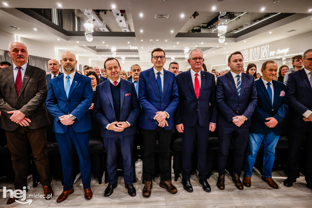 Tłumy na spotkaniu z Mateuszem Morawieckim w Mielcu