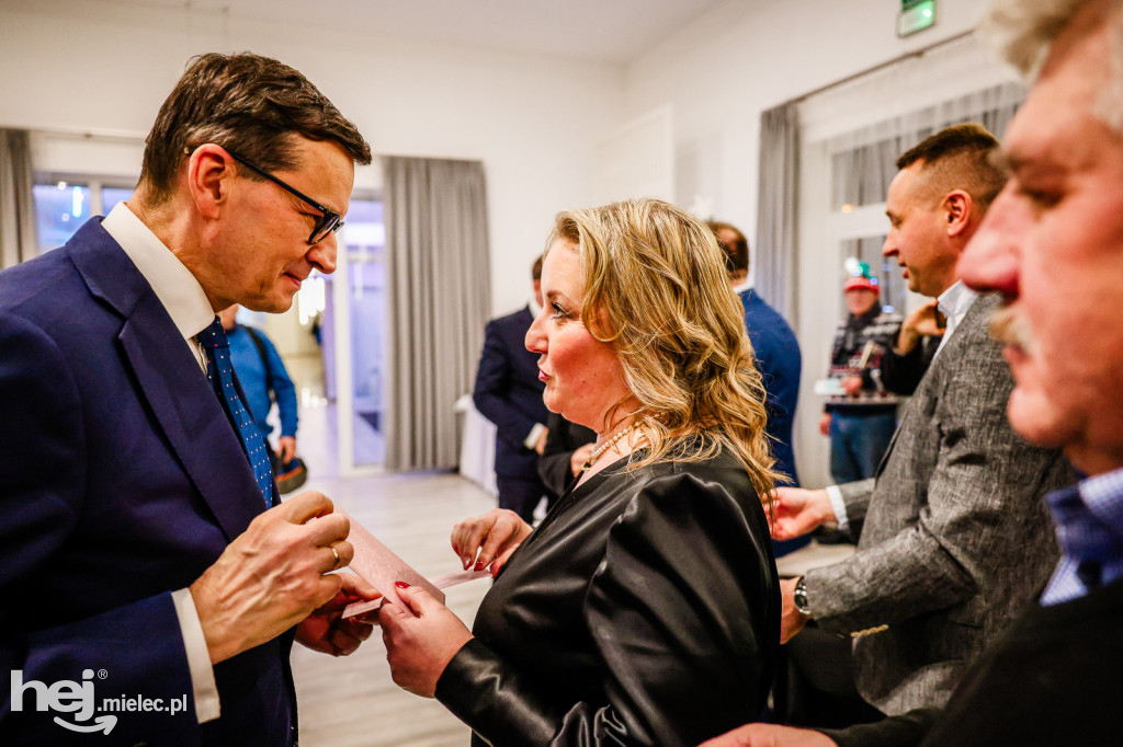 Tłumy na spotkaniu z Mateuszem Morawieckim w Mielcu