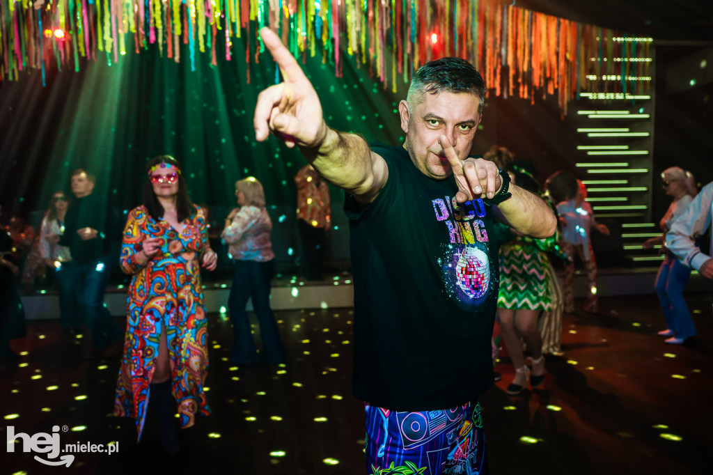 IMPREZA TANECZNA W STYLU LAT 70-TYCH w Domu Kultury w Przecławiu