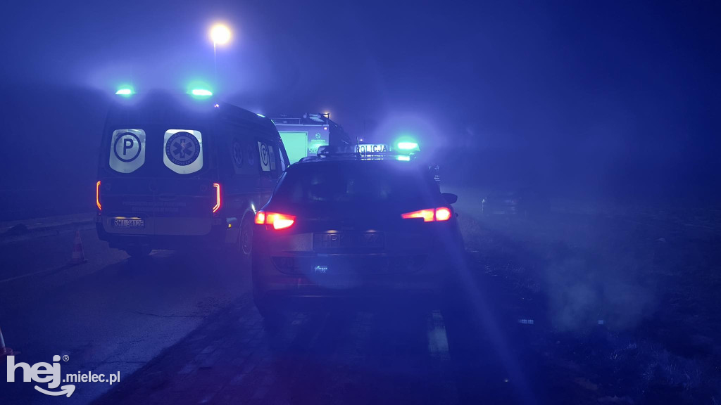 Dachowanie osobówki w Mościskach